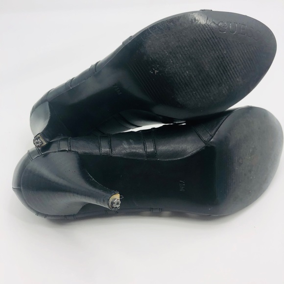 ✨Guess Afraid Peep Toe Cutout Embellished Heels - Picture 10 of 11